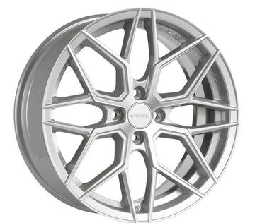 ARC-M02-01 7.0x17" -4x98 ET35 58.1 Silver Diamond Jant (4 Adet)